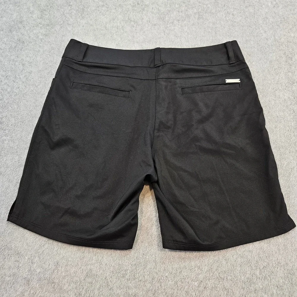 Adidas Golf Shorts Womens 4 Black Performance Activewear AE8950 APU008